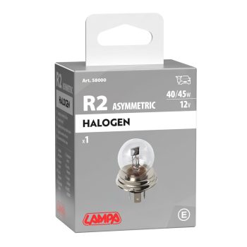 Lampa 12V R2, 40/45W izzó, 1db