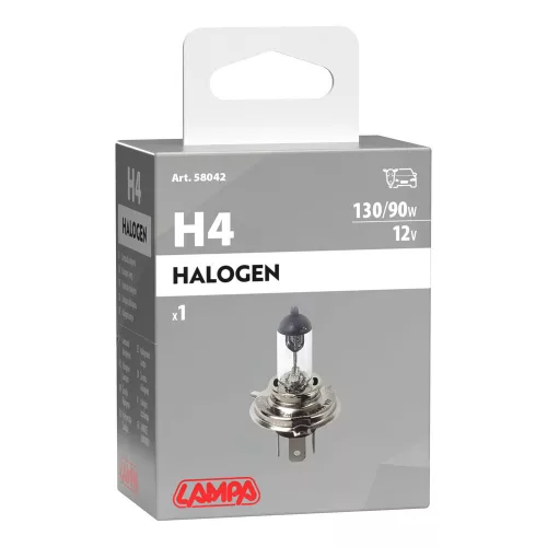 Lampa 12V H4 130/90W izzó,