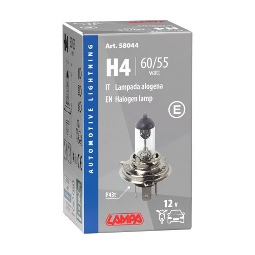 Halogén izzó - 12V H4 60/55W - 1db