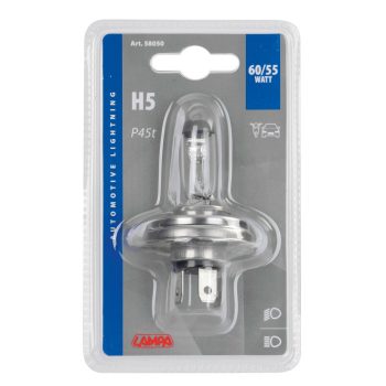 Lampa 12V H5 60/55W izzó,