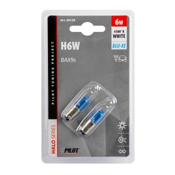 Lampa Blu-Xe 12V BAX9s, (H6W) izzó, - párban
