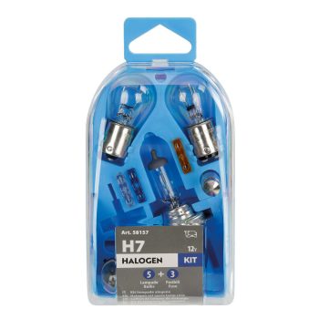 Lampa 12V H7 izzókészlet 8 darabos