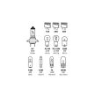 Lampa 12V H7 izzókészlet 11 darabos