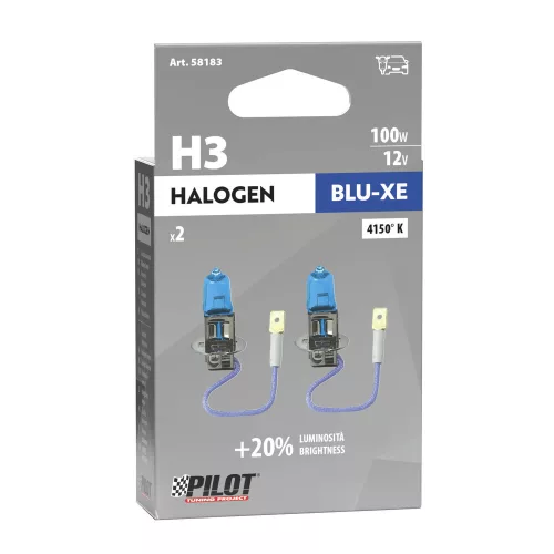 Lampa Blu-Xe 12V H3 100W izzó, - párban