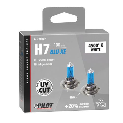 Lampa Blu-Xe 12V H7 100W izzó, - párban