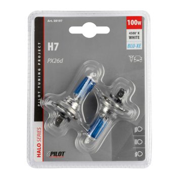 Lampa Blu-Xe 12V H7 100W izzó, (bliszter) - párban