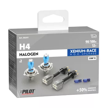 Lampa Xenium Race Bonus-Pack 12V H4 90/100W izzó - párban