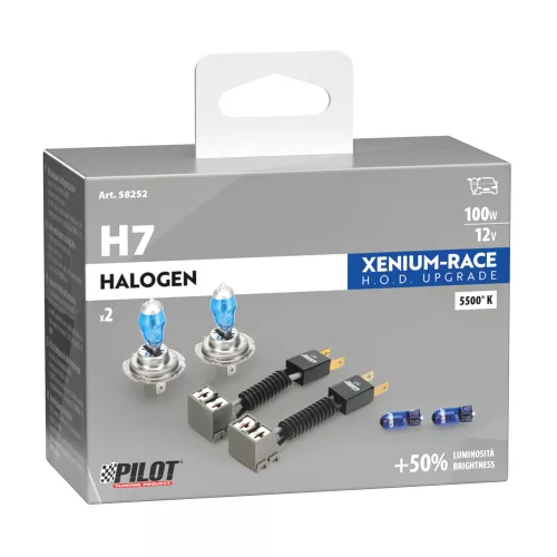 Lampa Xenium Race Bonus-Pack 12V H7 100W izzó - párban