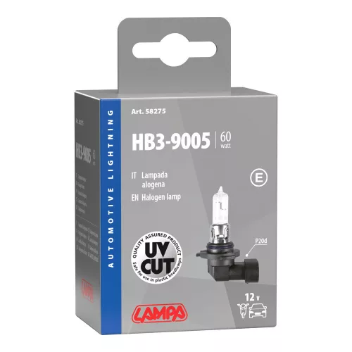 Lampa 12V HB3 9005 65W izzó, 1db (bliszter)