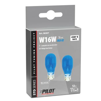 Lampa Blu-Xe 12V T15, W16W izzó, - párban