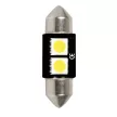 Lampa 12V SV8,5-8 sofita, 10x32mm 2 SMD, fehér színű,