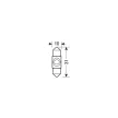 Lampa 12V SV8,5-8 sofita, 10x31mm 1 SMD, fehér színű,