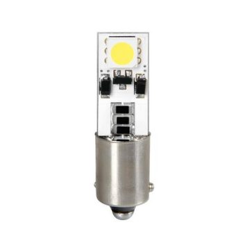 Lampa 12V BA9S 2 SMD, fehér színű, - párban