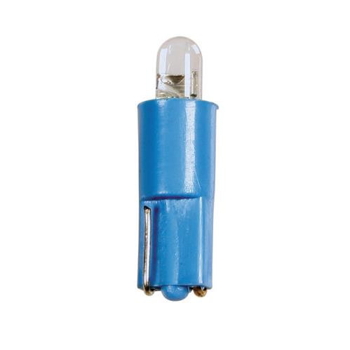 Lampa 12V T3, 1 LED dióda, kék színű, 5db