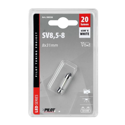 Lampa SMD Szofita Led - 12V 31 mm - SV8,5-8 - 1 db