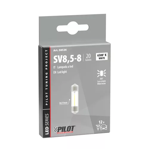 Lampa SMD Szofita Led - 12V 31 mm - SV8,5-8 - 1 db