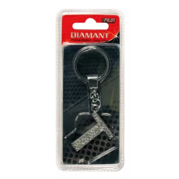 Diamant kulcstartó - T 