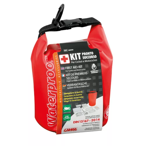Lampa motoros / kerékpáros elsősegély készlet - vízhatlan