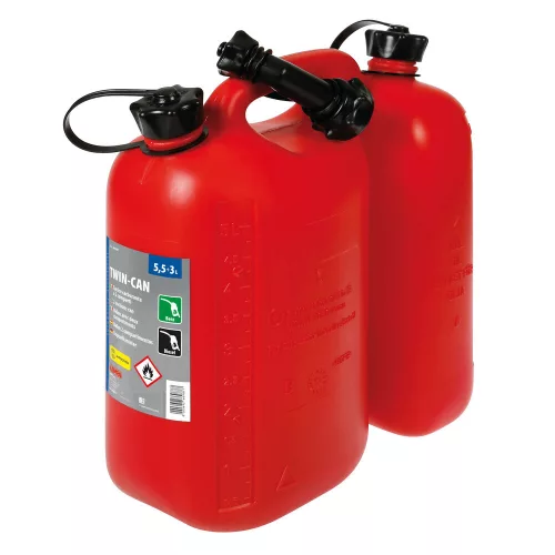 Kombinált üzemanyag kanna - 5,5 + 3 liter
