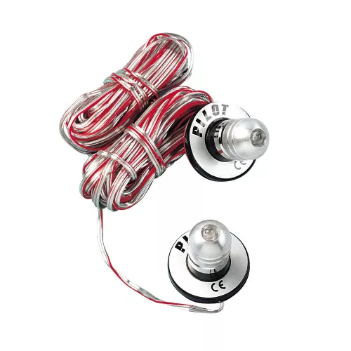 Lampa 12V-os Led projektor - kék