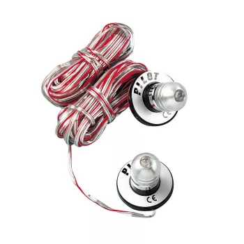 Lampa LED belsővilágítás - zöld - 24V - 2db