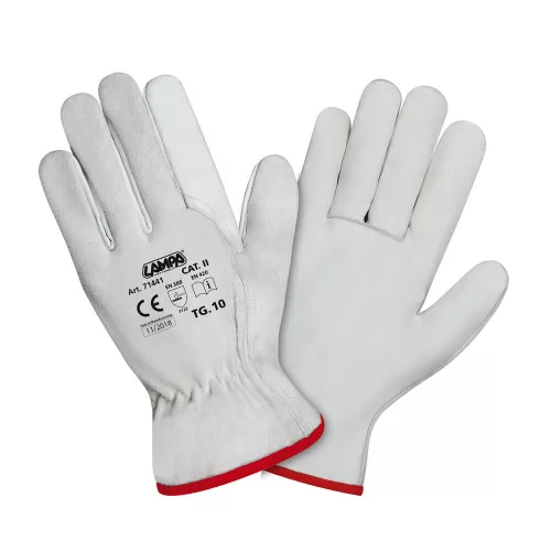 LAMPA marhabőr munkakesztyű - 10-es méret - párban