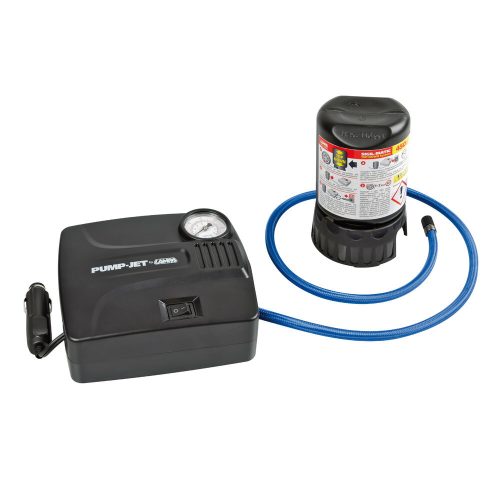 Defektjavító készlet kompresszorral - 12V