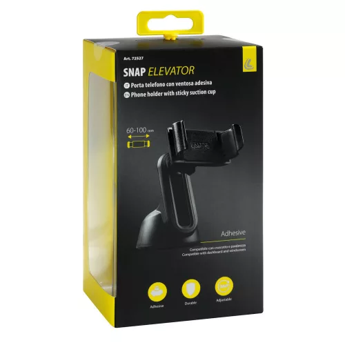 Lampa "Snap Elevator" telefontartó szélvédőre - magasságban állítható