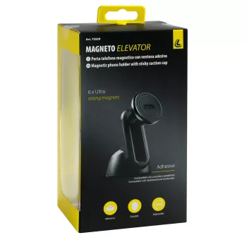   Lampa "Magneto Elevator" telefontartó szélvédőre, mágneses - magasságban állítható