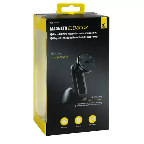 Lampa "Magneto Elevator" telefontartó szélvédőre, mágneses - magasságban állítható