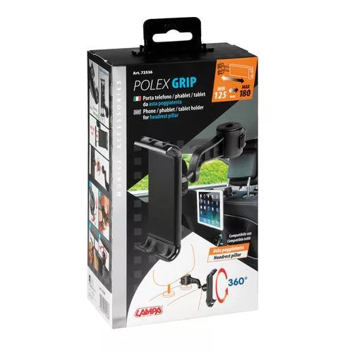 Lampa "Polex Grip" telefon / tablet tartó fejtámlára