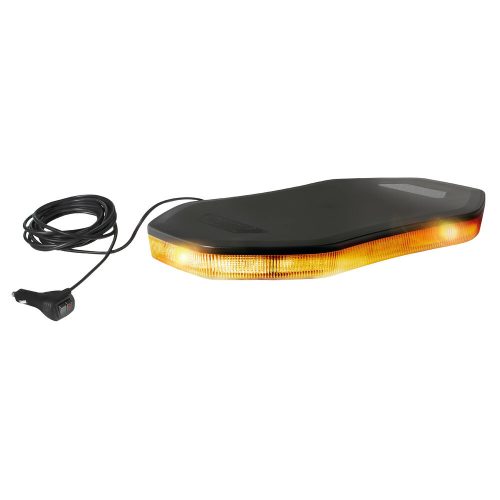 LAMPA STROBE BAR LED-es tetővillogó - sárga - 10-30V