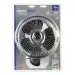 Lampa 12V oszcilláló ventilátor - 20cm - króm