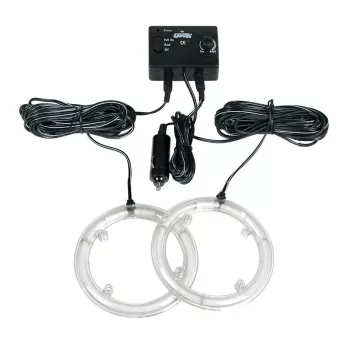   Lampa NR-10 - neon gyűrű hangszóróhoz - 10cm - lila - 12V