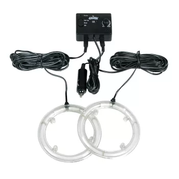   Lampa NR-10 - neon gyűrű hangszóróhoz - 10cm - piros - 12V