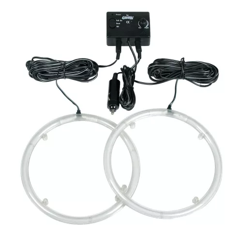 Lampa NR-15 - neon gyűrű hangszóróhoz - 15cm - kék - 12V