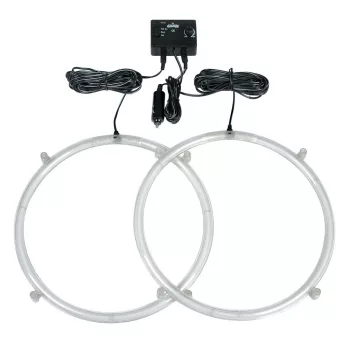   Lampa NR-30 neon gyűrű hangszóróhoz - 12V - 30 cm - piros