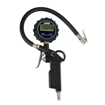   Digitális légnyomásmérővel ellátott levegő pisztoly - 12  Bar
