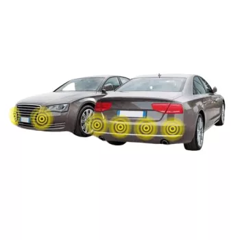 6 szenzoros tolatóradar LCD kijelzővel