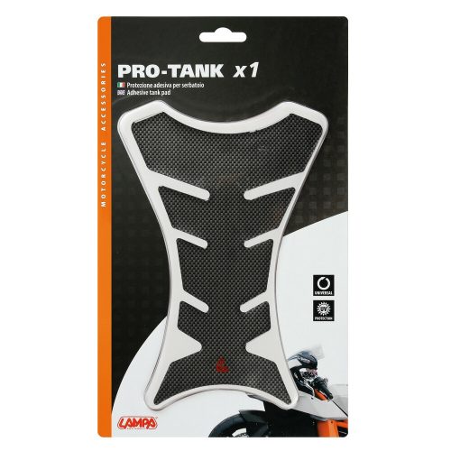 Lampa Pro-Tank X1  motoros üzemanyagtartályt védő matrica - karbon