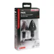 Lampa FOCAL motoros index - karbon – HY21W - párban