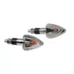 Lampa FOCAL motoros index - króm – HY21W - párban