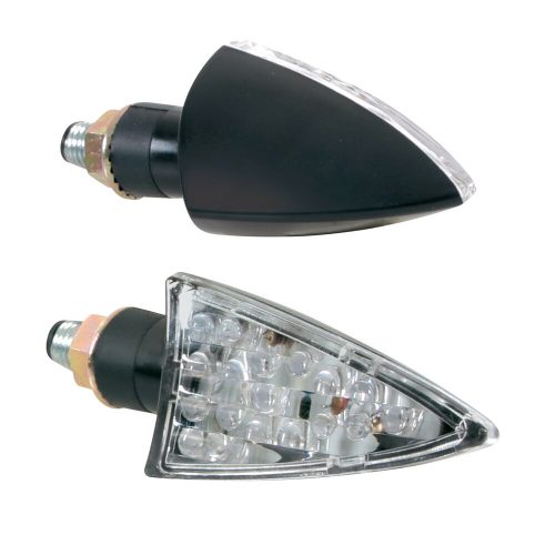 Lampa Spike LED motorkerékpáros index – fekete - párban