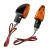 Lampa Arrow LED motorkerékpáros index – fekete - párban
