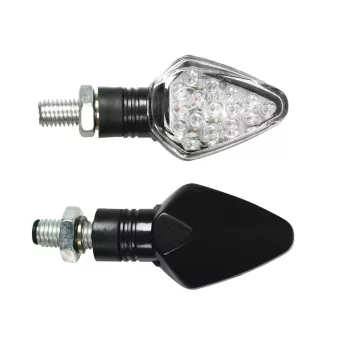   Lampa Penta LED motorkerékpáros index  – fekete - párban
