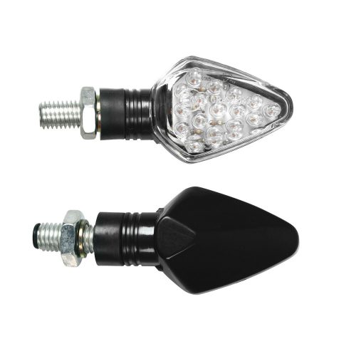 Lampa Penta LED motorkerékpáros index  – fekete - párban