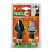 Lampa Penta LED motorkerékpáros index  – karbon - párban