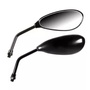   Lampa NAKED motorkerékpáros visszapillantó tükör – fekete - párban