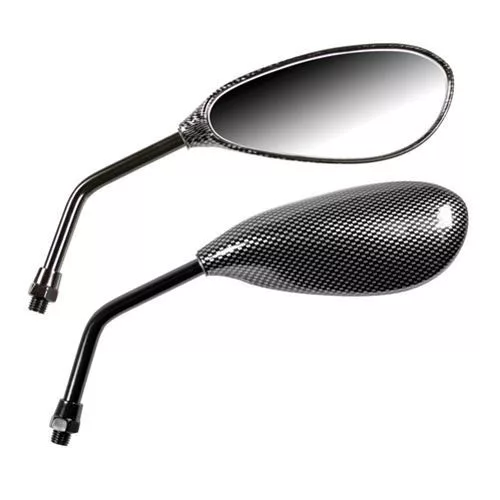 Lampa NAKED motorkerékpáros visszapillantó tükör – karbon - párban