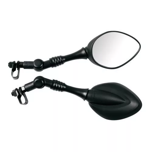 Lampa „T-Logic” motorkerékpáros visszapillantó tükör – fekete - párban